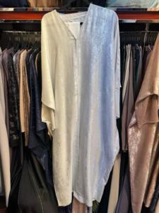 New 2026 Selling Kaftan Abaya Handmade Turkish Floor Length Long Sleeve V Neck Polyester Regular Fit Casual Evening Party <b>Flared</b> - Product Image 2