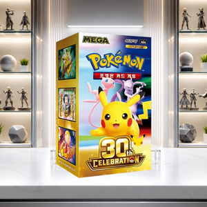 กล่องบูสเตอร์การ์ดโปเกมอนเกาหลี ฉลองครบรอบ 30 ปี M6a สำหรับผู้ซื้อขายส่งและร้านค้าปลีก - Product Image 5
