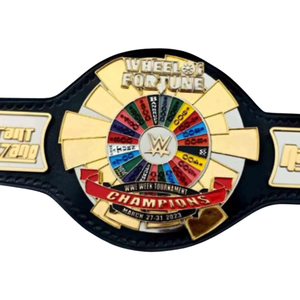 Cinturón de Campeón del Torneo Wheel of Fortune, Cinturón de Título Personalizable para Ganadores de Concursos de Talentos - Product Image 2
