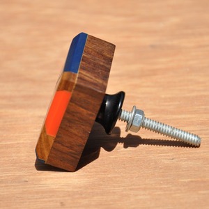 Poignée de porte d'armoire en résine de luxe au charme vintage – Bouton supérieur avancé en résine – Poignées et boutons de meubles - Product Image 3