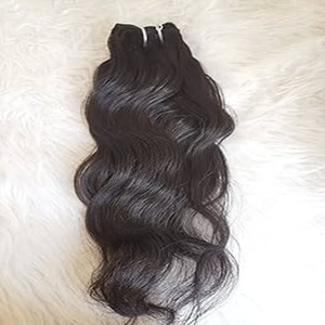 Extensiones de Cabello Humano Virgen de 13 Pulgadas, Color Natural, en Rollo, Cabello Indio Crudo, con Cutícula Alineada - Product Image 2