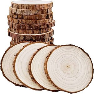 Round Wooden Coaster <b>Heat</b> Resistant <b>Reusable</b> Table Mat Eco Friendly Dining Table <b>Pad</b> - Product Image 6