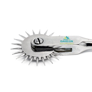 เครื่องมือวินิจฉัยแบบหมุน 7 นิ้ว ยี่ห้อ Davicon Premium รุ่น Wartenberg 1 หัว ทำจากสแตนเลส ใช้พลังงานด้วยมือ สำหรับการผ่าตัดขั้นสูง ได้รับมาตรฐาน CE - Product Image 4