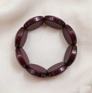 MN Exports MNE-1042 Brazalete de Resina Lucite Morado, Joyería de Moda Unisex, Regalo para Ocasiones Islámicas - Product Image 4