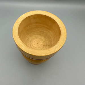 Juego de Mortero y Pilón de Madera Artesanal, Duradero y Ecológico, Molinillo Manual de Hierbas y Especias, Tazón de Madera de Grado Alimenticio con Pilón a Juego - Product Image 4