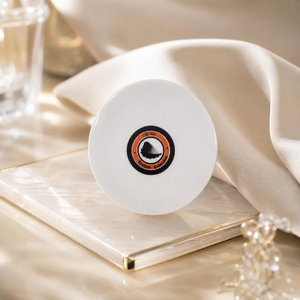 Best Selling Premium Korean White Round Handmade Ceramic Lash <b>Glue</b> Palette for Eyelash Extension <b>Glue</b> Remover Washable Plate - Product Image 5