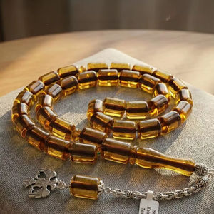 Tasbih de Alta Calidad para Uso Musulmán, Estilo Turco, Cuentas de Oración Musulmanas, Cuentas de Alabanza Islámicas, 100 Cuentas de Oración, Tasbeeh - Product Image 2