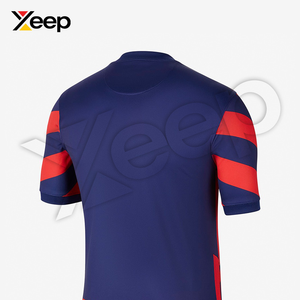 เสื้อฟุตบอลผู้ชาย XEEP รุ่นปรับแต่งได้ XC-SU-13 เสื้อฝึกซ้อมฟุตบอลผ้าโพลีเอสเตอร์ระบายอากาศ แห้งเร็ว ทรงคลาสสิคเข้ารูป - Product Image 4