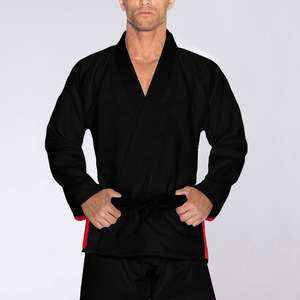 ชุดยูนิฟอร์มศิลปะการต่อสู้แบบกำหนดเอง ผ้าฝ้าย 100% ชุดเทควันโดคุณภาพดีที่สุด สไตล์เรียบง่าย ชุดยูนิฟอร์มบราซิลเลียนยิวยิตสู - Product Image 5