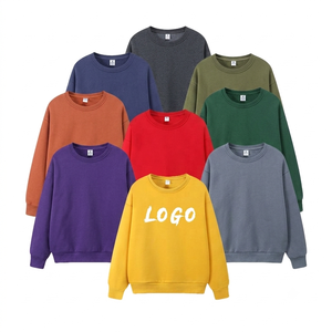 เสื้อสเวตเชิ้ตคอกลมลำลองสำหรับผู้หญิง สีพื้น แขนยาว ผ้าโพลีเอสเตอร์/คอตตอนฟลีซ ระบายอากาศได้ดี เป็นมิตรกับสิ่งแวดล้อม ป้องกันรอยยับ เหมาะสำหรับฤดูใบไม้ร่วง - Product Image 4