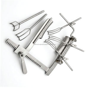 Ensemble complet d'opérateurs cardiaques en acier inoxydable de haute qualité Medtrust pour la rétraction de la valve mitrale Cooley - Product Image 1