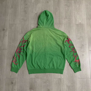 Mens Unisex Oversized Half Zip <b>Hoodie</b> Streetwear Sweatshirt Loose Fit <b>Couple</b> Style Casual Fashion Trendy 100% Cotton Autumn - Product Image 2