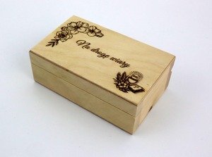 Boîte en bois gravée au laser sur mesure, de qualité supérieure, pour bijoux, rangement et équipement de jeu – Vente en gros - Product Image 3