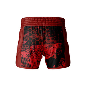 Custom Men's Adult Lightweight Breathable <b>Polyester</b>/Nylon MMA Muay Thai Boxing <b>Shorts</b> Durable Quick Dry Shrink Proof MMA Wear - Product Image 2