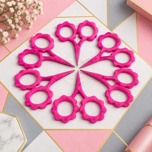 Portable Embroidery Scissors with Leather <b>Case</b> Fine Tip Thread Cutting <b>Sewing</b> Tool - Product Image 5
