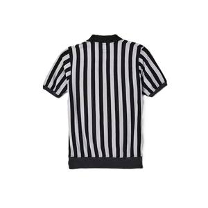 Men's Striped Knitted <b>Polo</b> <b>Shirt</b> Short Sleeve Casual <b>With</b> <b>Pocket</b> Regular Fit - Product Image 2