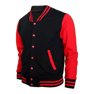 Veste de baseball personnalisée pour homme, fabriquée en usine, à bas prix, de qualité supérieure, pour adultes et jeunes, en polaire colorée, sur mesure - Product Image 6