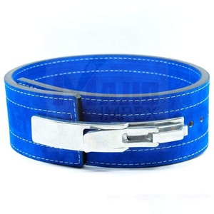 Ceinture d'haltérophilie avec logo personnalisé de marque propre ceinture d'haltérophilie soutien dorsal gymnastique exercice Fitness entraînement ceinture de levage - Product Image 4