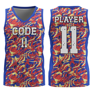 Camiseta de Baloncesto Unisex con Estampado Luminoso, Logotipo y Número del Equipo Personalizados, Transpirable, Sin Mangas, de Secado Rápido, Antibacteriana, 100% - Product Image 1