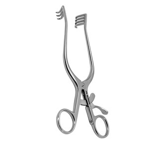 Retractor Weitlaner de 34 puntas, autoajustable, ortopédico, manual, de acero inoxidable - Product Image 4