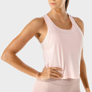 Nouveauté : débardeur de sport respirant pour femmes, en fibre de bambou, logo personnalisé, été, grandes tailles, service OEM. - Product Image 5