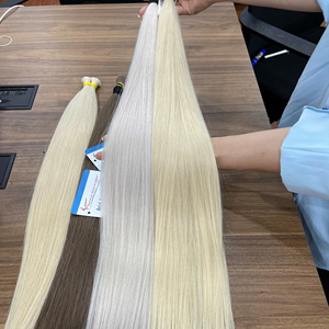 Top Selling Raw Vietnamese Colored Bulk Hair <b>Extensions</b> Double Drawn Virgin Human Hair <b>for</b> <b>Braiding</b> Wholesale Ready to Ship - Product Image 5