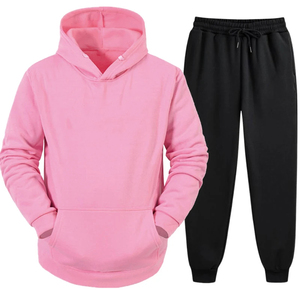 Ensemble de survêtement d'hiver pour homme, coupe classique, sweat à capuche zippé, tenue de jogging, mode urbaine, vêtements de sport - Product Image 4