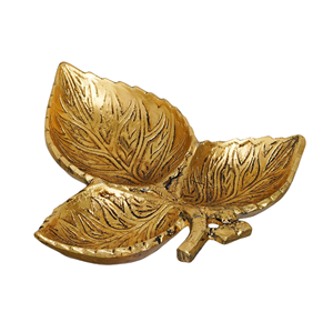 Luxurious Metal Dry Fruits Serving Tray Eco-Friendly Durable Polished Finish for Home Restaurants Gifts-High Quality Table Top - Product Image 4