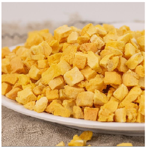 Mangue entière lyophilisée, goût sucré biologique, croustillante, collation saine, fruits et légumes séchés naturels, emballage sous vide, emballage en vrac - Product Image 1