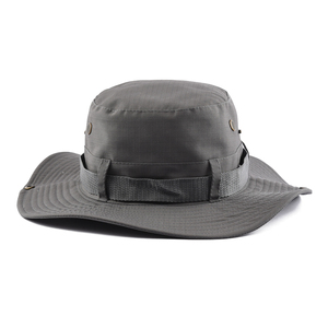 Sombrero de Pescador Unisex de Secado Rápido, Liso, Personalizado, Transpirable, con Cordón - Product Image 2