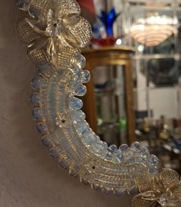 Miroir antique vénitien de Murano – Artisanat en verre fait main - Product Image 2