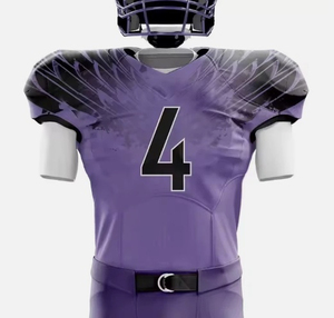 Camisetas y Uniformes de Fútbol Americano Personalizados de Talla Grande, Transpirables, Antibacterianos y de Secado Rápido - Product Image 6