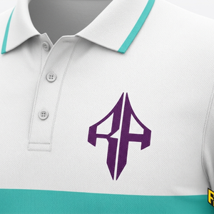 Ensemble polo homme personnalisé de haute qualité, matière polyester/coton, style décontracté, technique imprimée par RIVIAN ATLANTIC - Product Image 2