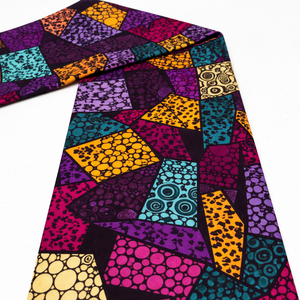 Tissu en coton imprimé wax africain de haute qualité Maputo, Ankara Kitenge personnalisé pour la production de vêtements, personnalisation du logo, ONG, églises - Product Image 4