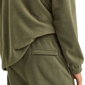 Prix de gros : Survêtement élégant avec veste à quart de zip et pantalon assorti, respirant, décontracté, design unique - Product Image 4