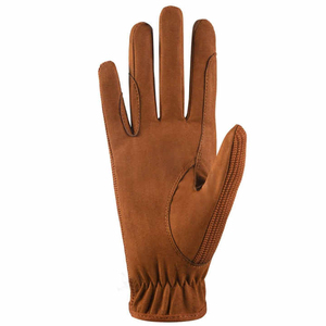 Gants d'équitation professionnels personnalisés de haute qualité, confortables, antidérapants, en cuir, vente en gros, avec OEM ODM - Product Image 3