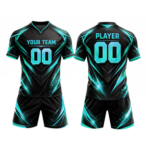 Comfortable Custom Design Men Sets Anti-Wrinkle Breathable Durable 100% Polyester Short Printed Quick-Drying Anti-Bacterial - Product Image 3