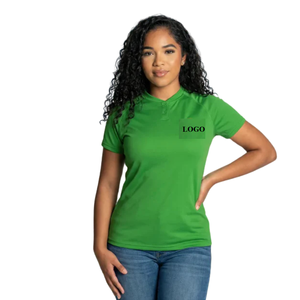 Camiseta de Golf de Secado Rápido para Mujer, Manga Corta, Sin Cuello, Deportiva, Transpirable, Absorbe la Humedad, Ropa Deportiva - Product Image 4