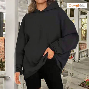 King Wears Winter Embroidered Zip-Up <b>Hoodies</b> Women Men <b>Couples</b> Fleece Solid Regular Fit 100% Organic Cotton 300g Breathable - Product Image 2