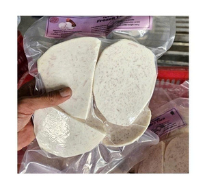 Tranches de Taro Congelées 1000g Sous Vide Épluchées IQF Texture Naturelle Fourniture en Gros pour la Vente au Détail et la Restauration - Product Image 1