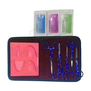 Anatomie Biologie Étudiants en médecine Kits de suture avec tampon de pratique de suture Kit de dissection Kit de suture durable Instrument médical - Product Image 1