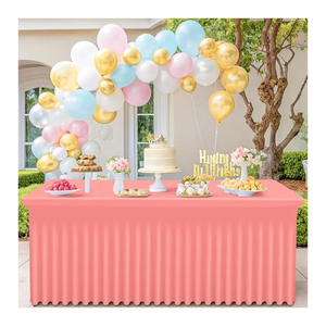 Smiry Copritavolo Rettangolare Impermeabile Lavabile 6FT, Fodera Elasticizzata in Spandex per Tavoli - Product Image 4