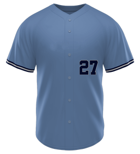 Maillot de baseball personnalisé à col boutonné, uniforme respirant à séchage rapide, sublimation, vêtements de sport d'équipe, fourniture d'usine OEM - Product Image 5