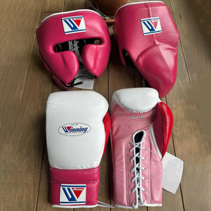 Guantes de Boxeo Profesionales Winning Pro Punching, de Cuero Vacuno Genuino, Personalizados, de Alta Calidad, con Correa de Muñeca Ajustable y Protección Completa para los Dedos - Product Image 1