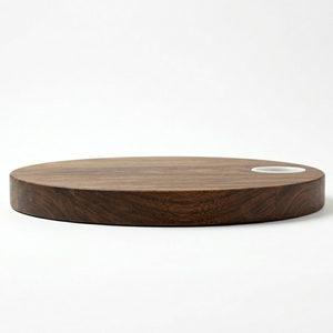 Tabla de cortar de madera premium Bela Artisan con asa de resina blanca integrada, resistente, apta para lavavajillas, 2.0 cm de grosor, para queso - Product Image 3