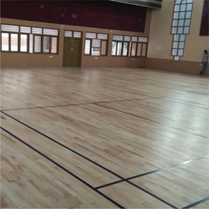 Revêtement de sol en bois pour terrains de badminton intérieurs, surface antidérapante, parquet sportif pour terrains de sport - Product Image 3
