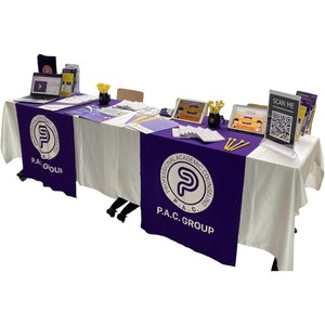 Bandera Rectangular de Poliéster con Impresión Digital del Consejo Contra el Cáncer FLC GROUP Seti Classes, Mástil de Aluminio Promocional Resistente - Product Image 4