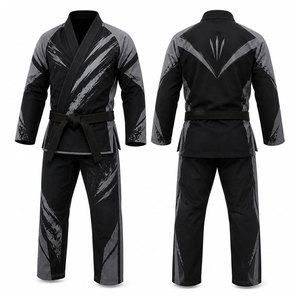 Premium Quality Long Sleeves Adult Karate Uniform Sports Wear Kimono De Jiu Jitsu High Quality Top Selling Karate Uniform - Product Image 4