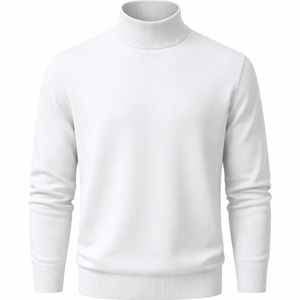 Wholesale Custom <b>Mock</b> <b>Neck</b> Turtleneck <b>Sweater</b> for <b>Men</b> - OEM Manufacturer, Premium Quality Supplier - Product Image 1