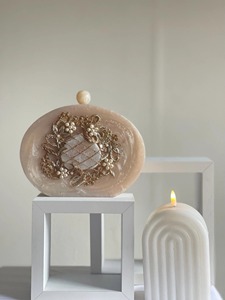 Sac à main en résine pour femme, pochette de soirée, sac à main de créateur - Product Image 4